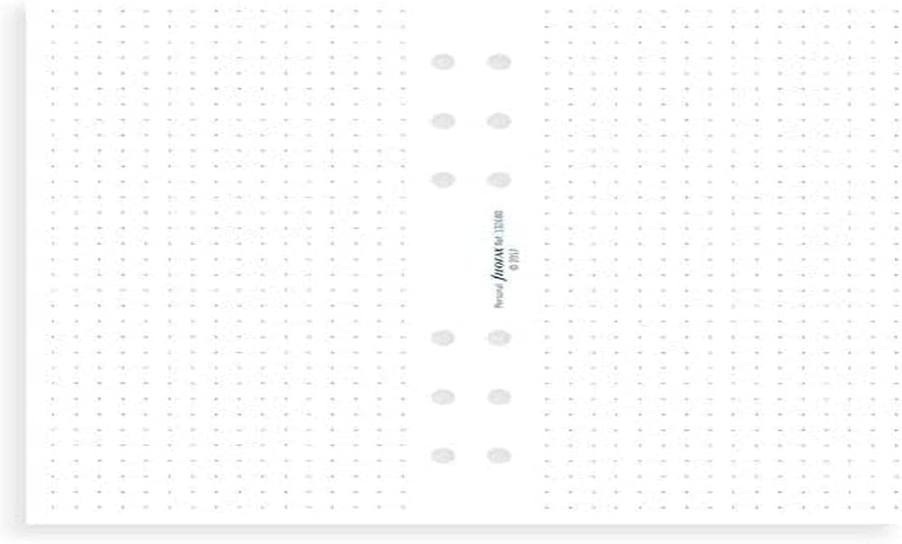 Filofax Personal Dotted Paper Refill 30 Sheets 80gsm 95x171mm