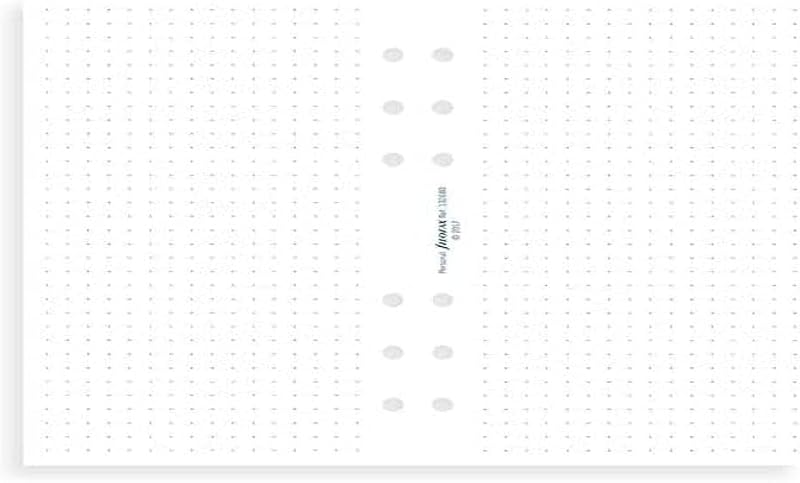 Filofax Personal Dotted Paper Refill 30 Sheets 80gsm 95x171mm