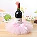 Bottle Cover Tutu Skirt Table Center Piece for Dessert Table Decoration,Wedding,Meetings,Birthdays,Baby Shower Decorations