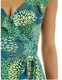 PattyBoutik Vestido sin mangas con volantes para mujer