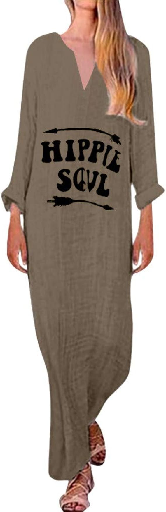hippie soul maxi dress