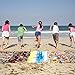 KOLLIEE Sand Free Beach Towels Portable Colorful Compact Beach Towels Absorbent Pool Towels Sand Proof Beach Towels for Adults Girls Women Kids 31x63 inch