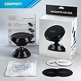 Magnetic Phone Car Mount - 360 Magnetic Phone Holder - Cell Phone Car Mount - Magnetic Phone Holder for Car - Rotation Car Phone Holder for iPhone X XS Max 8 8 Plus 7 7 Plus Samsung S7 S8 HTC LG