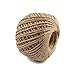 328 Feet Natural Jute Twine 3 Ply Gift Wrapping String DIY Rope Garden Twine Cord for Arts Crafts and Gardening Applications
