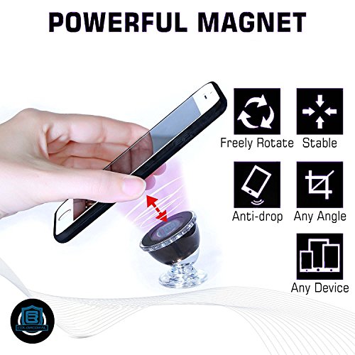 image for ColorCoral Universal Car Dashboard GPS Mount 360 Degree Magnetic Dashb