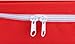 Jipemtra First Aid Bag Tote Empty Small First Aid Kit Bag Outdoor Travel Rescue Pouch First Responder Medicine Bag Pocket Container for Car Home Office Sport Outdoors (Red Handle)