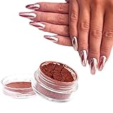 Gracefulvara Rose Gold Mirror Powder Manicure Polish Powder 2g