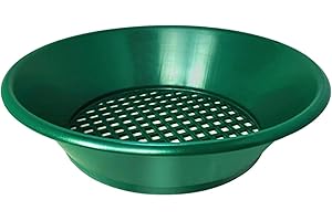 Gold Panning Sifter | Fine Gold Panning Classifier,14 Inch High Recovery Rate Precision Mesh Metal Tool for Geologist Hobbyis