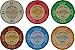 Fishin' Chips - Freshwater - Premium Quality Poker Chips and Playing Card Set