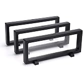Skelang 3 Pcs 3D Floating Display Case, Black Display Stand Holder 9"&times;3.54"&times;0.75"(L&times;W&times;H Suspension Frame for AA Medallion, Antique Challenge Coins, Chip, Jewelry, Pin