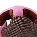 HS Infant Support Seat Baby Safe Sitting Chair Nursery Pillow Protectors for 3-16 Months (Pink Brown)