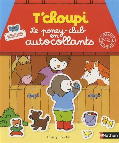 T'choupi poney-club en autocollants by 