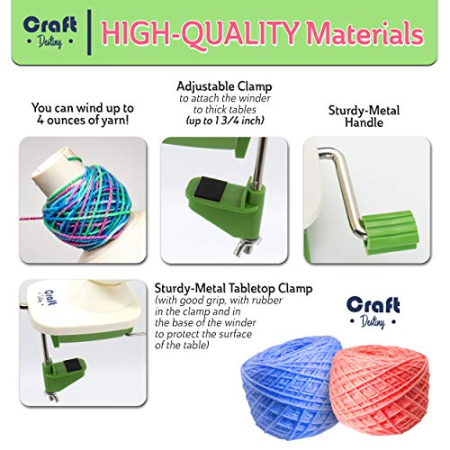 2 Yarn+Ball+Winder+Craft+Destiny