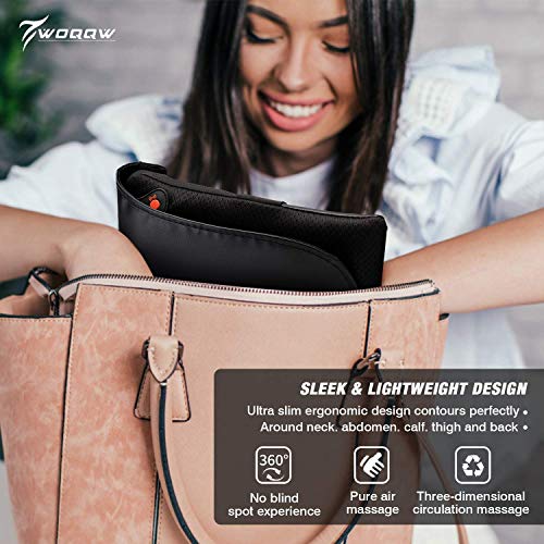 WOQQW Back Massager, Shiatsu Neck and Back Massager, Deeper Tissue Kneading Massage Pillow with Heat for Shoulders,Waist… - Image 6