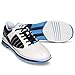 KR Strikeforce L-053-110 Mist Bowling Shoes, White/Black/Blue, Size 11