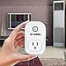 GYMAN 1 Alexa Smart Plug Wi-Fi No Hub Required Wireless Timing Smart Socket Remote Control Your Devices for Smart Home, Works with Amazon Alexa Echo Dot