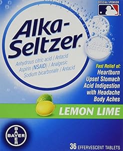 Image of Alka- Seltzer Lemon Lime, 36-Count (Pack of 2)