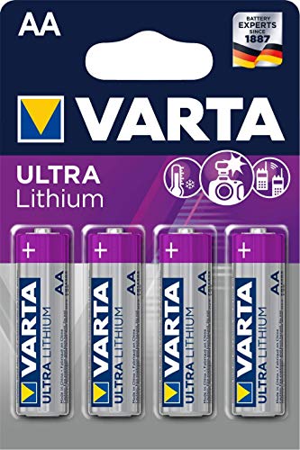 VARTA Batterien AA, 4 Stück, Ultra Lithium, 1,5V, ideal für Digitalkamera, Spielzeug, GPS Geräte, Sport- & Outdoor-Einsätze – Bild 3