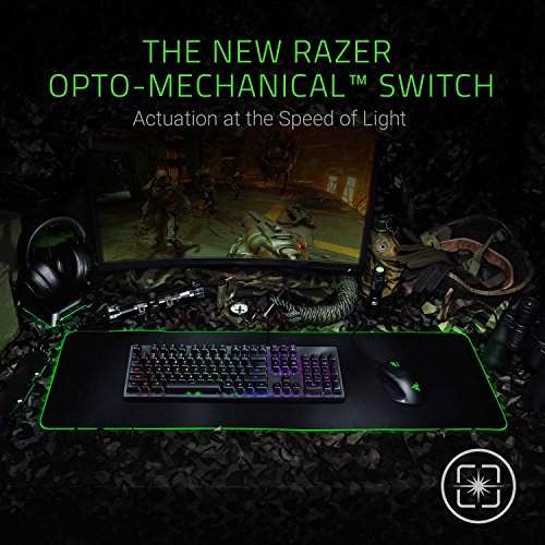 Razer-Huntsman-Tastiera-Gaming-USB-QWERTY-otto-meccanica-Inglese-Nero