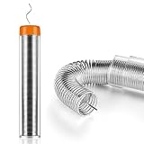 Solder Wire with Flux Rosin Core Tin Lead 63/37 0.031" Diameter 0.42oz in Storage Tube Welding Soldering DIY Works