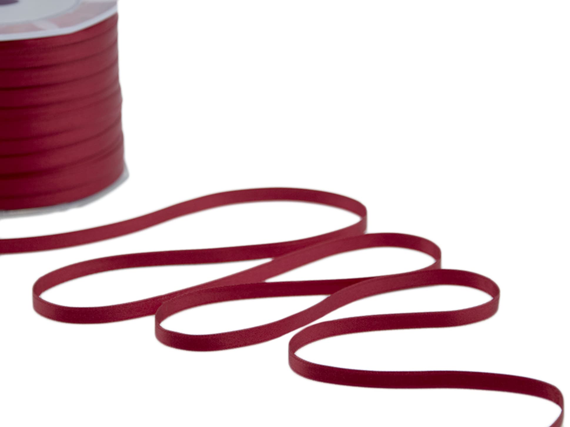 Furlanis Ribbon, Satin, Bordeaux, 6 mm x 100 m