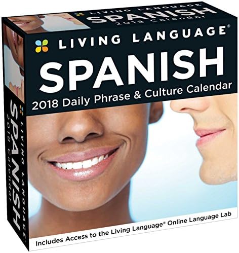 Living Language: Spanish 2018 Day-to-Day Calendar Calendar – Day to Day Calendar, 31 Aug. 2017