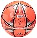 adidas Performance Champions League Finale Milano Capitano Soccer Ball, Scarlet/Black/Solar Gold, Size 5
