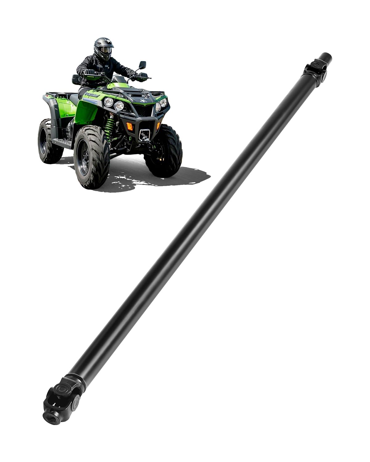 Photo 1 of VEVOR Front Drive Shaft, 64.0" Prop Shaft Driveshaft Assembly Compatible with 2014-2016 Polaris Ranger XP 900, Replace #1332951 1333146