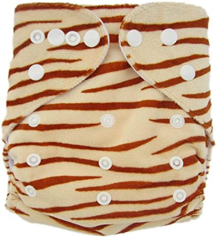 Tiger Baby Cloth Diaper Set-with 2 Inserts