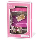 Lori Dollhouse Furniture Set Garden Patio Swing for 6 inch dolls