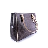 Michael Kors Medium Jet Set Logo Work Tote in Brown