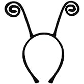 LIYROIUB Butterfly Antenna Headband Ladybug Antenna Headband Halloween Cosplay Dress Up Costume Accessories