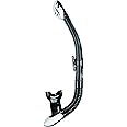 Mares Unisex Adults Ergo Dry Snorkel - Durable Lightweight Scuba Diving & Snorkeling Gear with Dry Top & Ergonomic Mouthpiece
