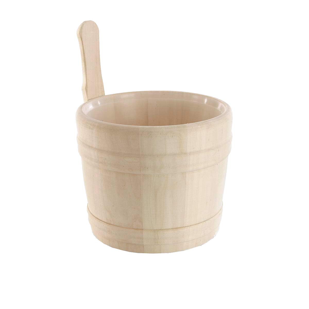 Eliga Turned Infusion Bucket with Plastic Insert, 83781, Turned Design + Plastic Insert, 5 litres