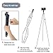 Phone Camera Stand Tripod, ZIPPOD 45 Inch Flexible And Compact Camera Tripod 10 Oz Lightweight Travel Tripod With Phone Tripod Mount Adapter For Iphone 6, Smartphone And DSLR Camera With Carry Bag