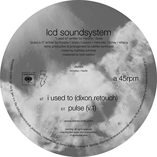 Album Art for I Used To (Dixon Rework / Pulse v.1) by LCD Soundsystem