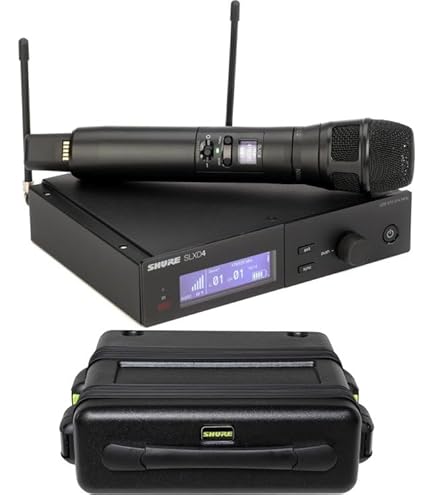 SHURE SLXD4 ets set bag付き　SLXD2マイク付き Shure SLX-D/Nexadyne Digital Wireless Microphone System with Case