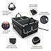 MIU COLOR Car Trunk Organizer for SUV, Collapsible Cargo Trunk Storage Organizer, Non Slip Bottom, Securing Straps