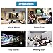 ZFKJERS 3 in 1 Phone to HDMI Cable, Mirroring Cellphone Screen to TV/Projector/Monitor Adapter, 1080P Resolution for iOS and Android Devices (Gold)