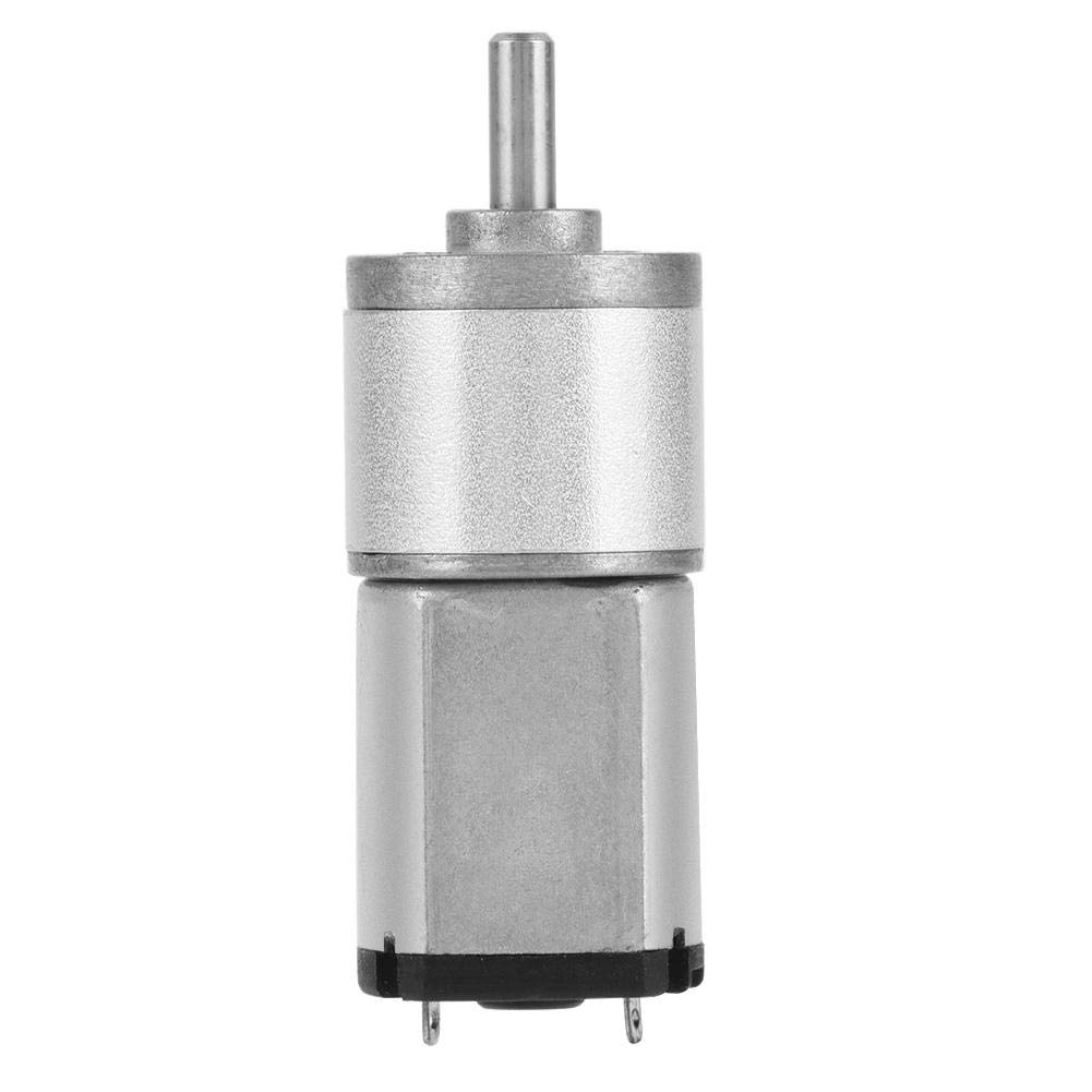 Gear Motor DC 6V /12V 16GA030 10mm Shaft Length Eletrical Gear Motor for Smart Car Electronic Lock (6V 30RPM)