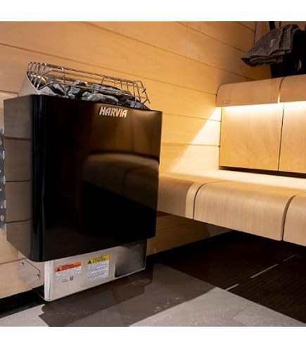 Amazon.com : Harvia The Wall SWS80 The Wall Series, 8kW, Sauna