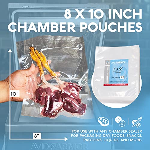 Avid Armor Chamber Machine Pouches, PreCut Chamber Vacuum Sealer