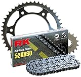 RK Racing Chain 2052-870W Steel Rear Sprocket and 520XSO Chain 20,000 Mile Warranty Kit