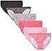 Fruit of the Loom Women's 6 Pack Cotton Bikini Panties