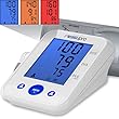 MeasuPro BPM-20A Digital Upper Arm Blood Pressure Monitor and Heart Rate Monitor, Two User Modes, IHB Indicator, Hypertension Color Alert Display, Desktop Design and Memory Recall