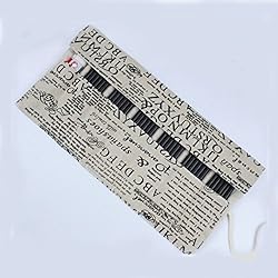 SIPLIV Canvas Roll-up Pencil Wrap, Travel Drawing