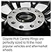 Coyote Wheel Accessories 106-7810 Hub Centric Ring, Set of 4 (106mm OD to 78.00mm ID)