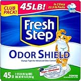 Fresh Step Odor Shield Cat Litter, 45-Pound, 14 X