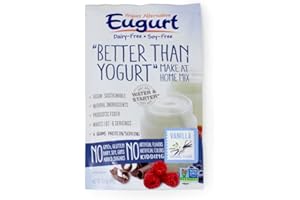 EUGURT "Better Than Yogurt" Make At Home Mix (Dairy and Soy Free!) (Vanilla, 1-Pack)