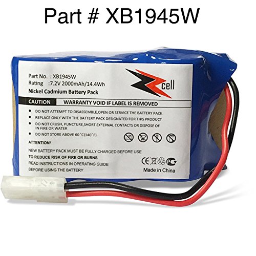ZZcell® Battery for Shark Euro Pro Vacuum Cordless Sweeper Model XB1945W, XB1946W, XB1946, V1945Z, V1945